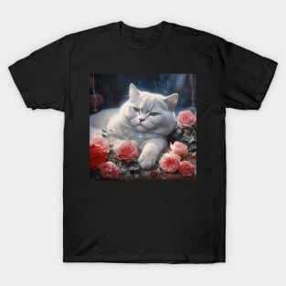 British Shrothair Cat Luxe T-Shirt